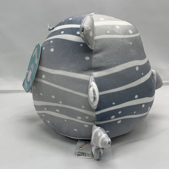 Squishmallows Sachie Whale Shark Plush 8" Gray 2022 KellyToy - Picture 2 of 11